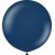 Luftballons einfarbig - Premium 60 cm - Marineblau - 2er-Pack