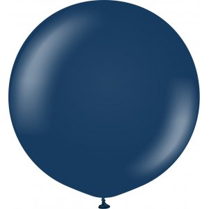 Luftballons einfarbig - Premium 90 cm - Marineblau - 2er-Pack