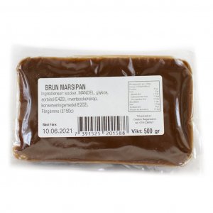 Marzipan - 500g - Braun