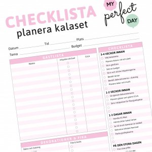 Checkliste - Party