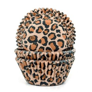 Muffinformen - Leopard - 50er-Pack