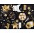 Kuchenspieer - Sterne - Goldglitter - 6er-Pack