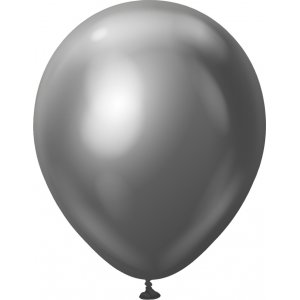 Luftballons einfarbig - Premium 45 cm - Space Grey Chrome