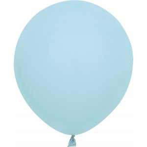 Luftballons einfarbig - Premium 45 cm - Babyblau