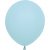 Luftballons einfarbig - Premium 45 cm - Babyblau - 5er-Pack