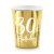 Pappbecher - Goldmetallic - 30 - 6er-Pack