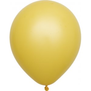 Einfarbige Mini-Luftballons - Premium 13 cm - Bernstein