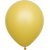 Mini-Luftballons schlicht - Premium 13 cm - Bernstein - 25er-Pack