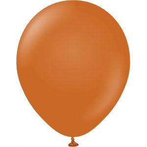 Luftballons schlicht - Premium 45 cm - Rostorange