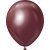 Luftballons einfarbig - Premium 30 cm - Burgund Chrom - 10er-Pack