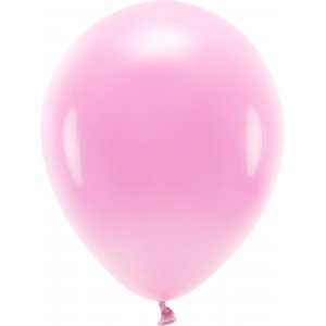 Einfarbige Luftballons - Eco 30 cm - Pink - 10er-Pack