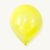 Luftballons - Metallic - Gelb - 10er-Pack