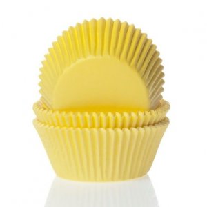 Mini-Muffinformen - Gelb - 60er-Pack