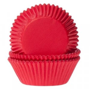 Muffinformen - Rot - 50er-Pack