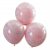 Groe Konfetti-Luftballons - Doppellagig - Rosa/Pastell - 3er-Pack