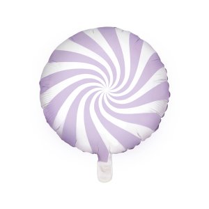 Folienballon - Swirl - Hellviolett