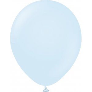 Luftballons einfarbig - Premium 45 cm - Macaron Baby Blue