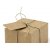 Geschenkbox - Kraftpapier mit Etikett - 10er-Pack