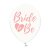 Luftballons - Bride to be - Klar/Rosa - 6er-Pack