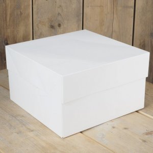 Kuchenbox - Wei - 40x40x15 cm