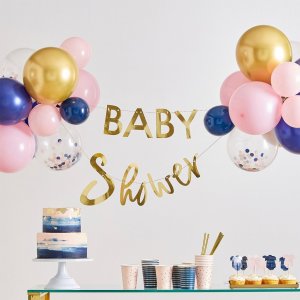 Girlande mit Luftballons - Babyparty