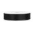 Satinband - 25 m - Schwarz - Breite: 12 mm