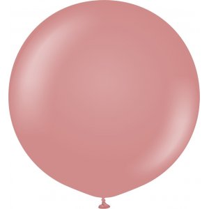 Luftballons schlicht - Premium 60 cm - Retro-Palisander