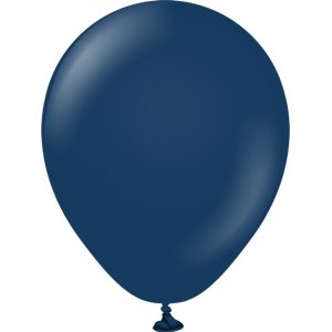 Einfarbige Mini-Luftballons - Premium 13 cm - Marineblau