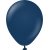 Mini-Luftballons einfarbig - Premium 13 cm - Marineblau - 25er-Pack