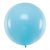 Riesenballon einfarbig - Hellblau - Gre: 60 cm