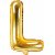 Buchstabenballons - Gold - 35 cm - Buchstabe: L