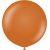 Luftballons einfarbig - Premium 60 cm - Rostorange - 2er-Pack