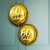 Runder Folienballon - Gold - 60. Geburtstag