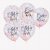 Konfetti-Luftballons - Baby Mdchen - Twinkle Twinkle - 5er-Pack