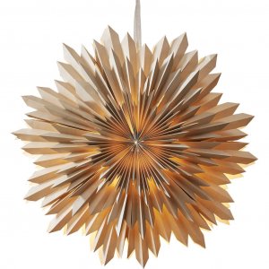 Weihnachtsstern - ICE 50 cm - Beige