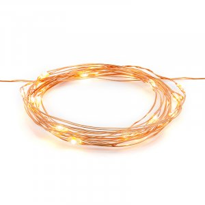 Lichterkette 1,9 m - LED - Rosgold