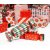 Geschenkboxen - Karamell - Rot/Grn - 2er-Pack