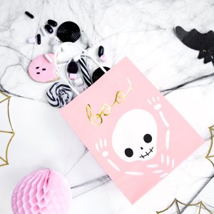 Kleine Geschenktte - Boo! - Rosa Halloween