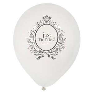 Luftballons - Just Married - 8er-Pack