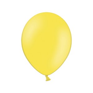 Pastellballons - Premium 27 cm - Zitronengelb - 10er-Pack