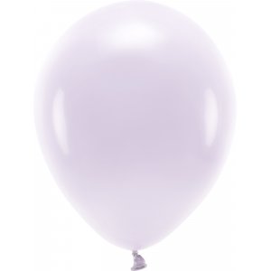 Einfarbige Luftballons - Eco 30 cm - Hellviolett - 10er-Pack