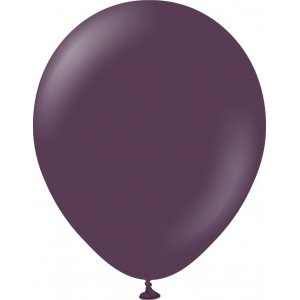 Luftballons einfarbig - Premium 45 cm - Pflaume