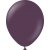 Luftballons einfarbig - Premium 45 cm - Pflaume - 5er-Pack