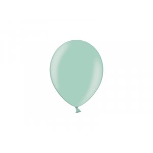 Mini-Luftballons - Metallic - Mint - 10er-Pack