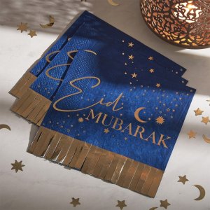 Servietten - Eid Mubarak - 16er-Pack