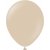 Luftballons einfarbig - Premium 45 cm - Haselnuss - 5er-Pack