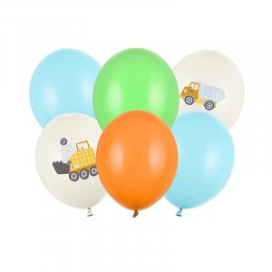 Ballonstrau - Truck Party - 6er-Pack