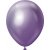 Luftballons einfarbig - Premium 45 cm - Lila Chrom - 5er-Pack