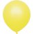 Luftballons einfarbig - Premium 30 cm - Gelb - 10er-Pack