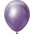 Luftballons einfarbig - Premium 30 cm - Lila Chrom - 10er-Pack